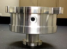 Custom 6061 Aluminum Manifold for the Semiconductor Industry